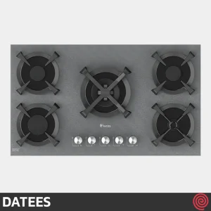 اجاق گاز صفحه ای 5 شعله داتیس مدل DATEES DG-567S | بدنه شیشه ای