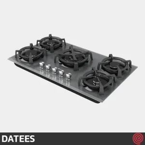 اجاق گاز صفحه ای 5 شعله داتیس مدل DATEES DG-567S | بدنه شیشه ای