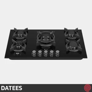اجاق گاز صفحه ای 5 شعله داتیس مدل DATEES DG-592 | بدنه شیشه ای