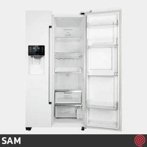 یخچال و فریزر ساید بای ساید 32 فوت سام مدل SAM ROSSO3/WE