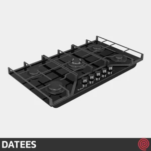 اجاق گاز صفحه ای 5 شعله داتیس مدل DATEES DG-576 | بدنه شیشه ای