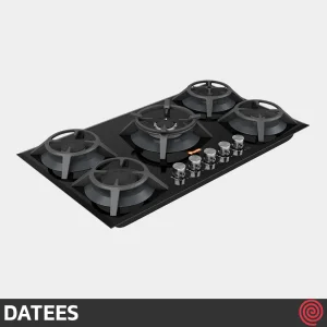 اجاق گاز صفحه ای 5 شعله داتیس مدل DATEES DG-534 | بدنه شیشه ای