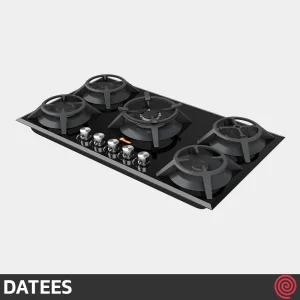 اجاق گاز صفحه ای 5 شعله داتیس مدل DATEES DG-534 | بدنه شیشه ای