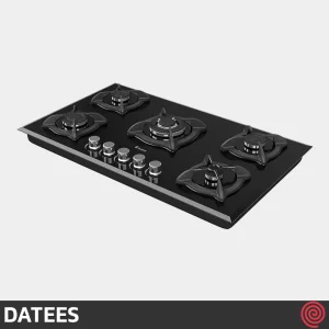 اجاق گاز صفحه ای 5 شعله داتیس مدل DATEES DG-531 | بدنه شیشه ای