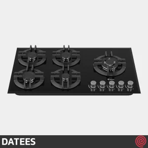 اجاق گاز صفحه ای 5 شعله داتیس مدل DATEES DG-593 | بدنه شیشه ای