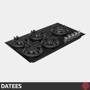 اجاق گاز صفحه ای 5 شعله داتیس مدل DATEES DG-593 | بدنه شیشه ای