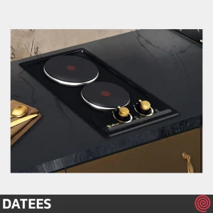 اجاق گاز صفحه ای 2 شعله داتیس مدل DATEES DSE-251 | مدل برقی و بدنه لعابی