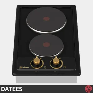 اجاق گاز صفحه ای 2 شعله داتیس مدل DATEES DSE-251 | مدل برقی و بدنه لعابی