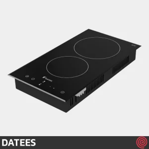 اجاق گاز صفحه ای 2 شعله داتیس مدل DATEES DGE-252 | مدل برقی و بدنه سرامیکی
