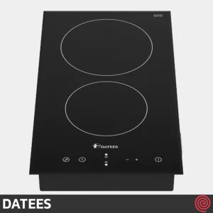 اجاق گاز صفحه ای 2 شعله داتیس مدل DATEES DGE-252 | مدل برقی و بدنه سرامیکی