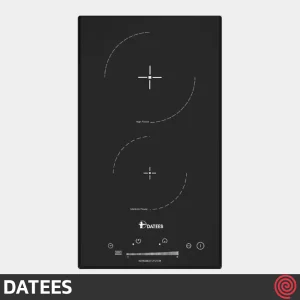 اجاق گاز صفحه ای 2 شعله داتیس مدل DATEES DGE-253 | مدل برقی و بدنه سرامیکی