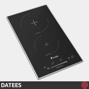 اجاق گاز صفحه ای 2 شعله داتیس مدل زه استیل DATEES DGE-253 | مدل برقی و بدنه سرامیکی