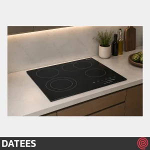 اجاق گاز صفحه ای 4 شعله داتیس مدل DATEES DGE-453 | مدل برقی و بدنه سرامیکی