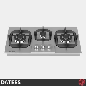 اجاق گاز صفحه ای 3 شعله داتیس مدل DATEES DS-346 | بدنه استیل
