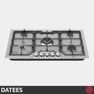 اجاق گاز صفحه ای 5 شعله داتیس مدل DATEES DS-566 | بدنه استیل