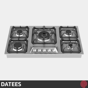اجاق گاز صفحه ای 5 شعله داتیس مدل DATEES DS-518 | بدنه استیل