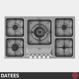 اجاق گاز صفحه ای 5 شعله داتیس مدل DATEES DS-518 | بدنه استیل
