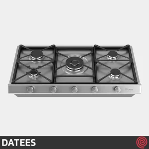 اجاق گاز صفحه ای 5 شعله داتیس مدل DATEES DS-590 | بدنه استیل