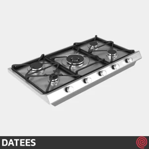 اجاق گاز صفحه ای 5 شعله داتیس مدل DATEES DS-590 | بدنه استیل
