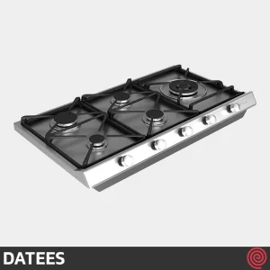 اجاق گاز صفحه ای 5 شعله داتیس مدل DATEES DS-589 | بدنه استیل