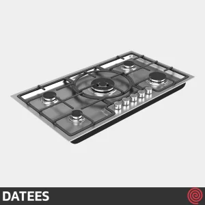 اجاق گاز صفحه ای 5 شعله داتیس مدل DATEES DS-534 | بدنه استیل
