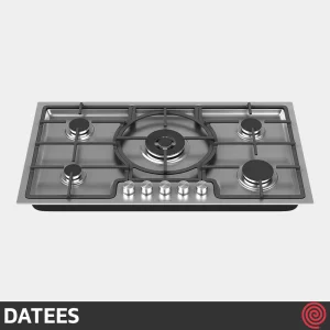 اجاق گاز صفحه ای 5 شعله داتیس مدل DATEES DS-534 | بدنه استیل