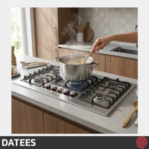 اجاق گاز صفحه ای 5 شعله داتیس مدل DATEES DS-533 | بدنه استیل