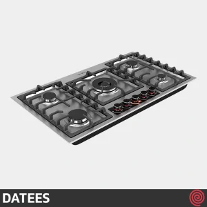 اجاق گاز صفحه ای 5 شعله داتیس مدل DATEES DS-533 | بدنه استیل