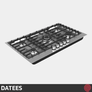 اجاق گاز صفحه ای 5 شعله داتیس مدل DATEES DS-524 | بدنه استیل