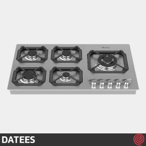 اجاق گاز صفحه ای 5 شعله داتیس مدل DATEES DS-523 | بدنه استیل