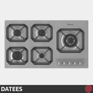 اجاق گاز صفحه ای 5 شعله داتیس مدل DATEES DS-523 | بدنه استیل