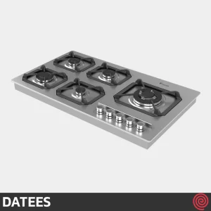 اجاق گاز صفحه ای 5 شعله داتیس مدل DATEES DS-523 | بدنه استیل