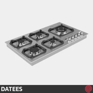 اجاق گاز صفحه ای 5 شعله داتیس مدل DATEES DS-523 | بدنه استیل