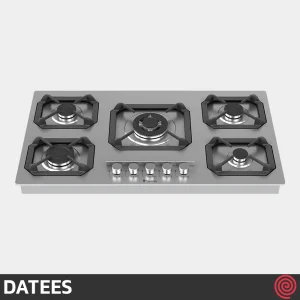 اجاق گاز صفحه ای 5 شعله داتیس مدل DATEES DS-513 | بدنه استیل