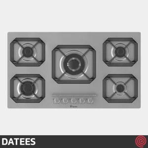 اجاق گاز صفحه ای 5 شعله داتیس مدل DATEES DS-513 | بدنه استیل