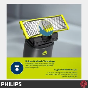 ریش تراش فیلیپس مدل Philips Norelco OneBlade QP1424/10 | سری وان بلید