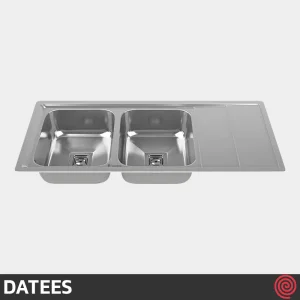 سینک ظرفشویی داتیس مدل DATEES DB-211-51 | تک لگنه فانتزی توکار