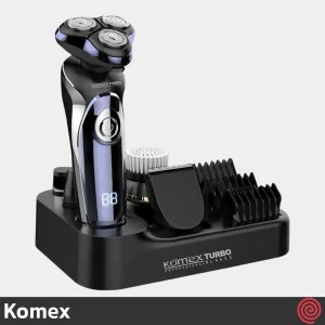 ریش تراش و اصلاح بدن کومکس مدل Komex TURBO KM-8200