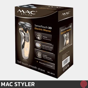 ریش تراش حرفه ای مک استایلر مدل MAC STYLER MC-8816 | با تیغه های قابل شستشو