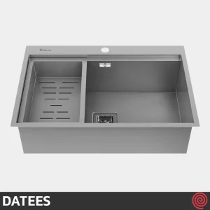 سینک ظرفشویی داتیس مدل DATEES Corian-701-40 | تک لگنه زیرکابینتی باکسی