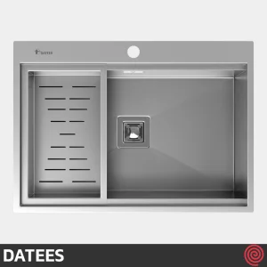 سینک ظرفشویی داتیس مدل DATEES Corian-701-40 | تک لگنه زیرکابینتی باکسی