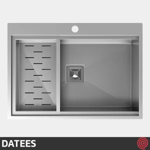 سینک ظرفشویی داتیس مدل DATEES Corian-700-40 | تک لگنه زیرکابینتی باکسی