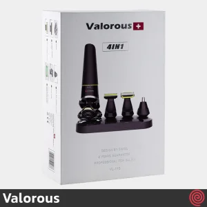 ریش تراش حرفه ای 4 کاره  ولروس مدل Valorous VL-115 | سری Swiss