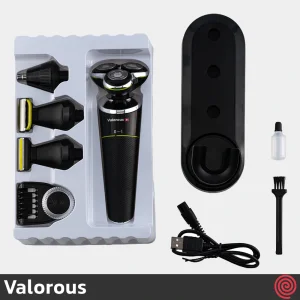 ریش تراش حرفه ای 4 کاره  ولروس مدل Valorous VL-115 | سری Swiss