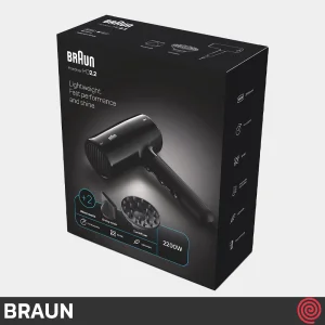 سشوار حرفه ای براون مدل Braun BRHD225SDE / HD2.2