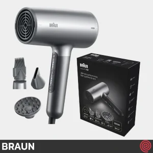 سشوار حرفه ای براون مدل Braun BRHD435SDE / HD4.3 | با 3 نازل خشک کن