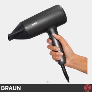 سشوار حرفه ای براون مدل Braun BRHD425SDE / HD4.2 | با 2 نازل خشک کن