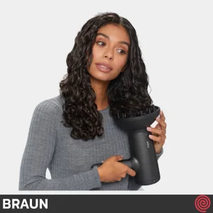 سشوار حرفه ای براون مدل Braun BRHD425SDE / HD4.2 | با 2 نازل خشک کن