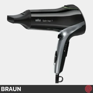 سشوار حرفه ای براون مدل Braun BRHD710E | سری 7 Satin Hair
