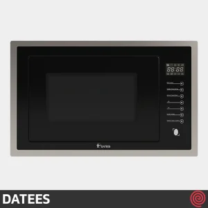 مایکروویو توکار 28 لیتری داتیس مدل زه استیل DATEES DTM-929 | دارای 8 برنامه پخت